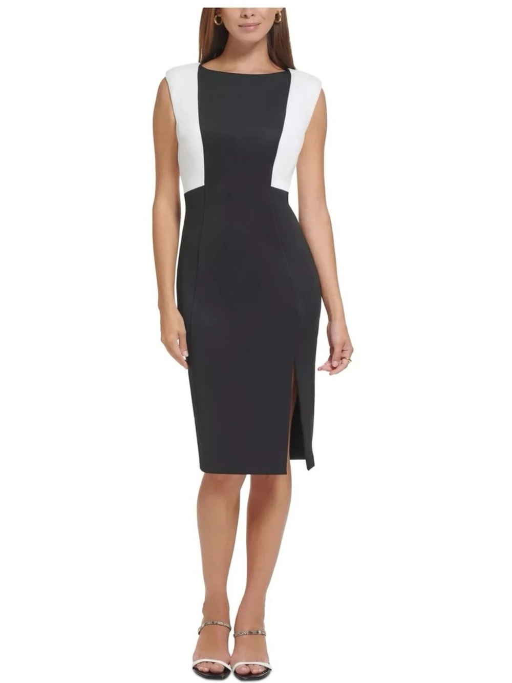 Calvin Klein Colorblock Sheath Dress